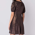 "Women Solid A-line Dress "