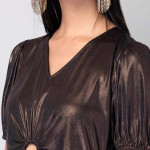 "Women Solid A-line Dress "